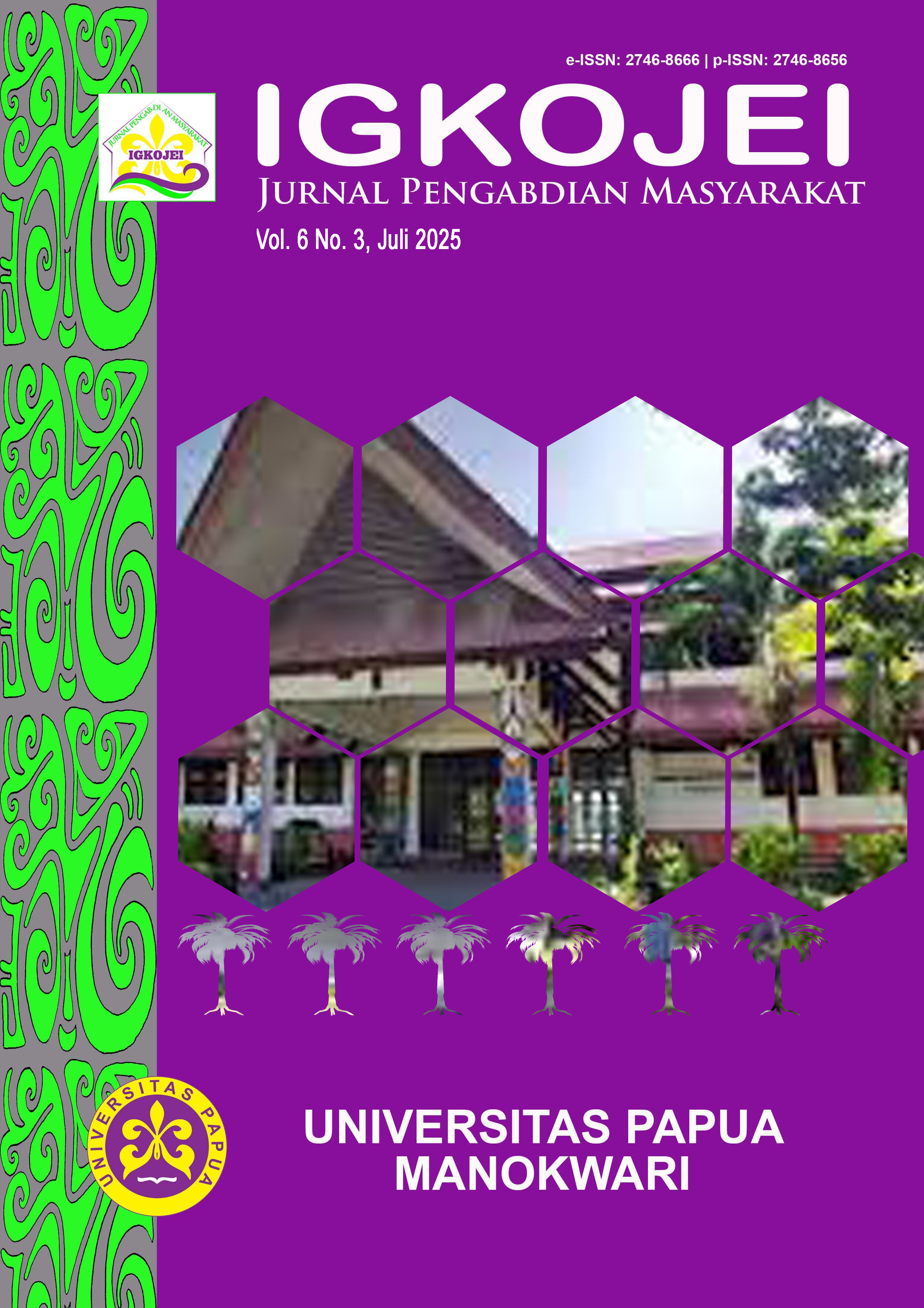 					View Vol. 6 No. 3 (2025): IGKOJEI: Jurnal Pengabdian Masyarakat
				